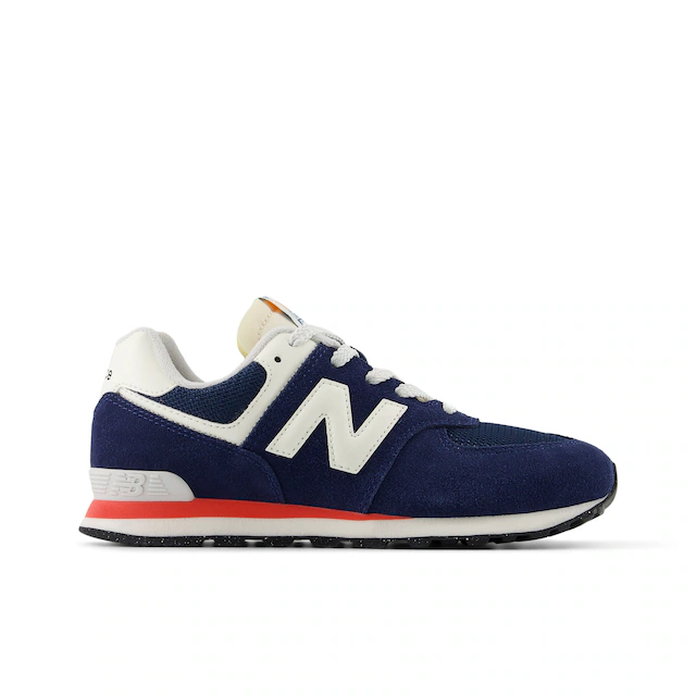 New Balance Sneaker »574« mit niedrigem Schaft, aus Leder und Textil