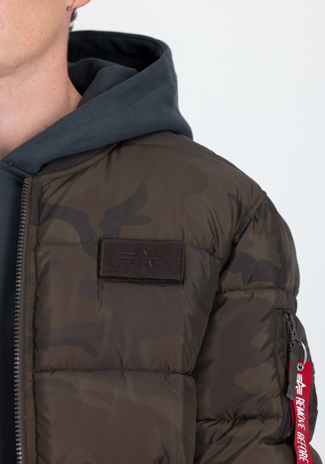 Alpha Industries Bomberjacke »MA-1 Puffer Bomber Camo«