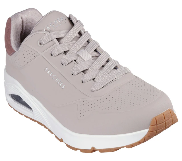 Skechers Sneaker »UNO-SUITED ON AIR« Freizeitschuh, Halbschuh, Schnürschuh mit modischer Keilsohle