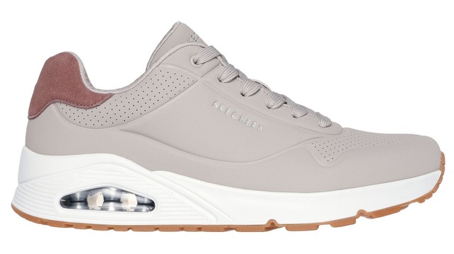 Skechers Sneaker »UNO-SUITED ON AIR« Freizeitschuh, Halbschuh, Schnürschuh mit modischer Keilsohle