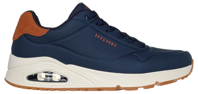 Skechers Sneaker »UNO-SUITED ON AIR« Freizeitschuh, Halbschuh, Schnürschuh mit modischer Keilsohle