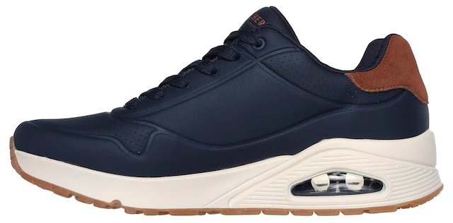 Skechers Sneaker »UNO-SUITED ON AIR« Freizeitschuh, Halbschuh, Schnürschuh mit modischer Keilsohle