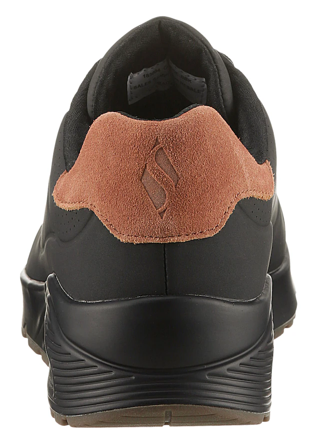 Skechers Sneaker »UNO-SUITED ON AIR« Freizeitschuh, Halbschuh, Schnürschuh mit modischer Keilsohle