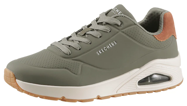 Skechers Sneaker »UNO-SUITED ON AIR« Freizeitschuh, Halbschuh, Schnürschuh mit modischer Keilsohle