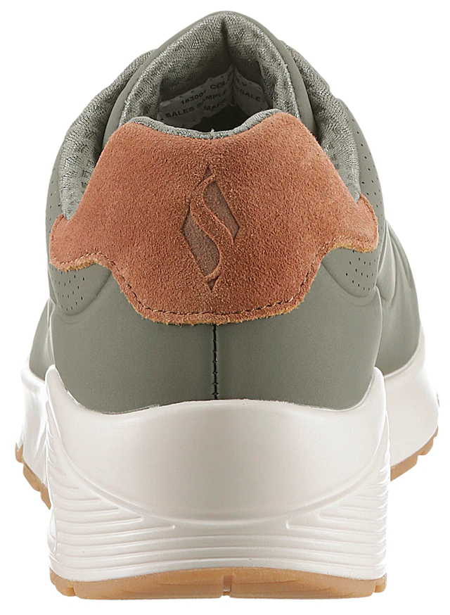 Skechers Sneaker »UNO-SUITED ON AIR« Freizeitschuh, Halbschuh, Schnürschuh mit modischer Keilsohle