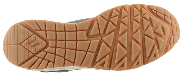 Skechers Sneaker »UNO-SUITED ON AIR« Freizeitschuh, Halbschuh, Schnürschuh mit modischer Keilsohle