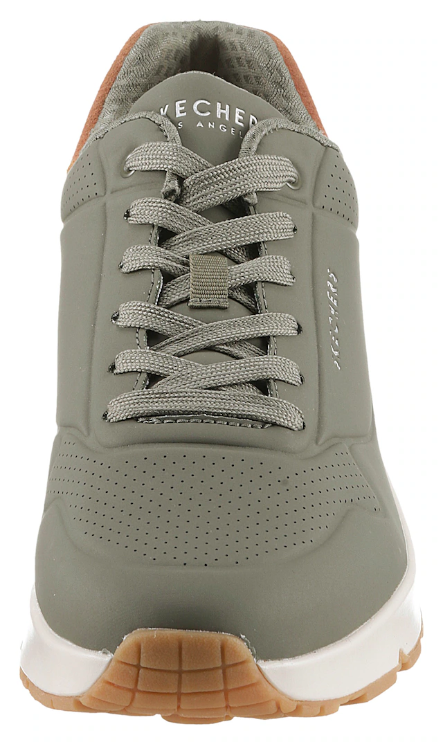 Skechers Sneaker »UNO-SUITED ON AIR« Freizeitschuh, Halbschuh, Schnürschuh mit modischer Keilsohle