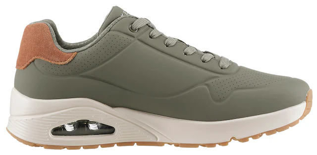 Skechers Sneaker »UNO-SUITED ON AIR« Freizeitschuh, Halbschuh, Schnürschuh mit modischer Keilsohle