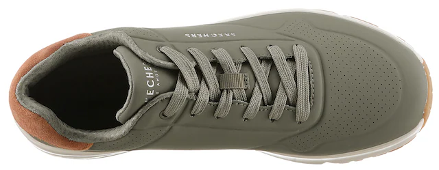 Skechers Sneaker »UNO-SUITED ON AIR« Freizeitschuh, Halbschuh, Schnürschuh mit modischer Keilsohle