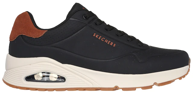 Skechers Sneaker »UNO-SUITED ON AIR« Freizeitschuh, Halbschuh, Schnürschuh mit modischer Keilsohle