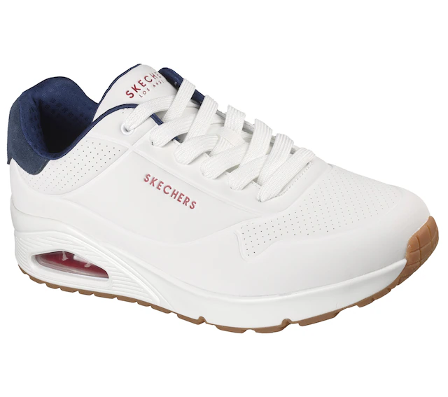 Skechers Sneaker »UNO-SUITED ON AIR« Freizeitschuh, Halbschuh, Schnürschuh mit modischer Keilsohle