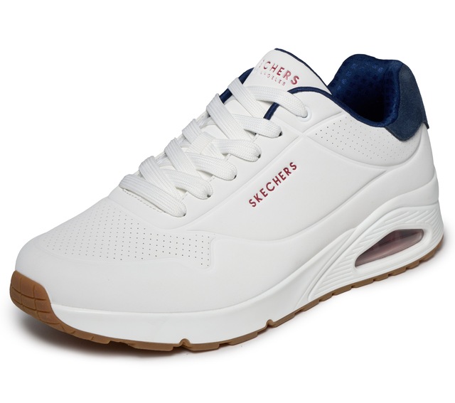 Skechers Sneaker »UNO-SUITED ON AIR« Freizeitschuh, Halbschuh, Schnürschuh mit modischer Keilsohle