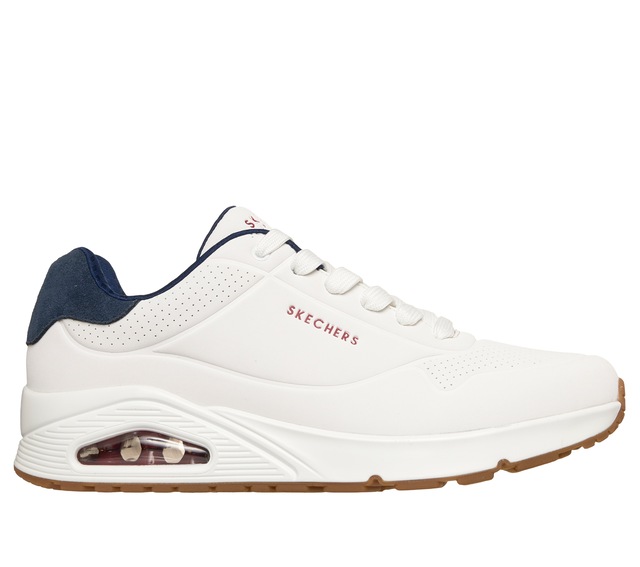 Skechers Sneaker »UNO-SUITED ON AIR« Freizeitschuh, Halbschuh, Schnürschuh mit modischer Keilsohle