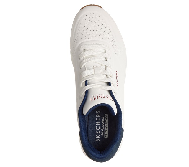 Skechers Sneaker »UNO-SUITED ON AIR« Freizeitschuh, Halbschuh, Schnürschuh mit modischer Keilsohle