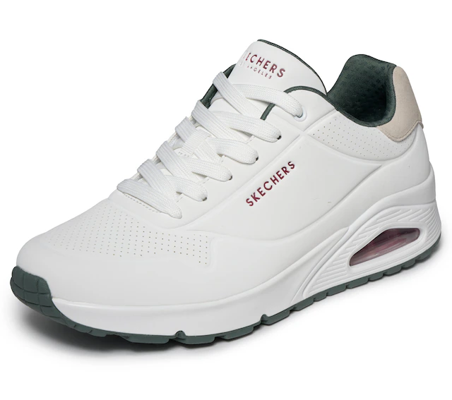 Skechers Sneaker »UNO-SUITED ON AIR« Freizeitschuh, Halbschuh, Schnürschuh mit modischer Keilsohle