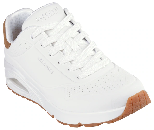 Skechers Sneaker »UNO-SUITED ON AIR« Freizeitschuh, Halbschuh, Schnürschuh mit modischer Keilsohle