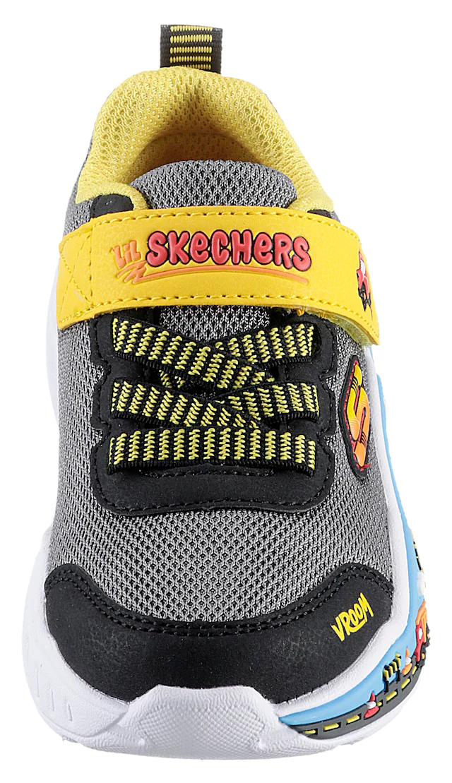 Skechers Lauflernschuh »PLAY SCENE« Freizeitschuh mit bedruckter Sohle, Größenschablone zum Download