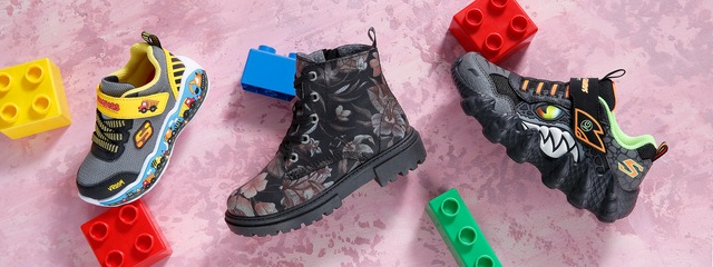 Skechers Lauflernschuh »PLAY SCENE« Freizeitschuh mit bedruckter Sohle, Größenschablone zum Download