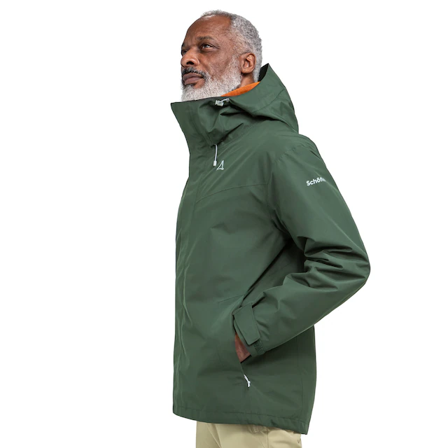 Schöffel 3-in-1-Funktionsjacke »3in1 Jacket Style Okere MNS« 2 Stk. tlg. wasserdicht, winddicht, atmungsaktiv, mit Reißverschluss