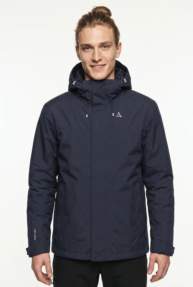 Schöffel 3-in-1-Funktionsjacke »3in1 Jacket Style Okere MNS« 2 Stk. tlg. wasserdicht, winddicht, atmungsaktiv, mit Reißverschluss