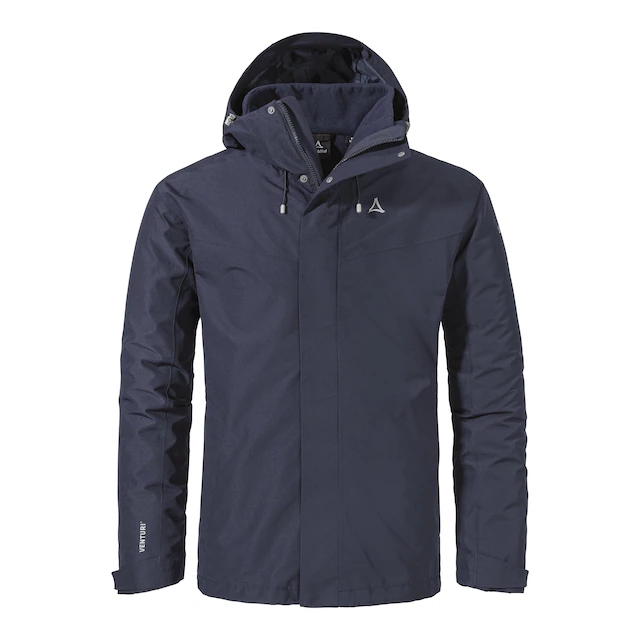 Schöffel 3-in-1-Funktionsjacke »3in1 Jacket Style Okere MNS« 2 Stk. tlg. wasserdicht, winddicht, atmungsaktiv, mit Reißverschluss