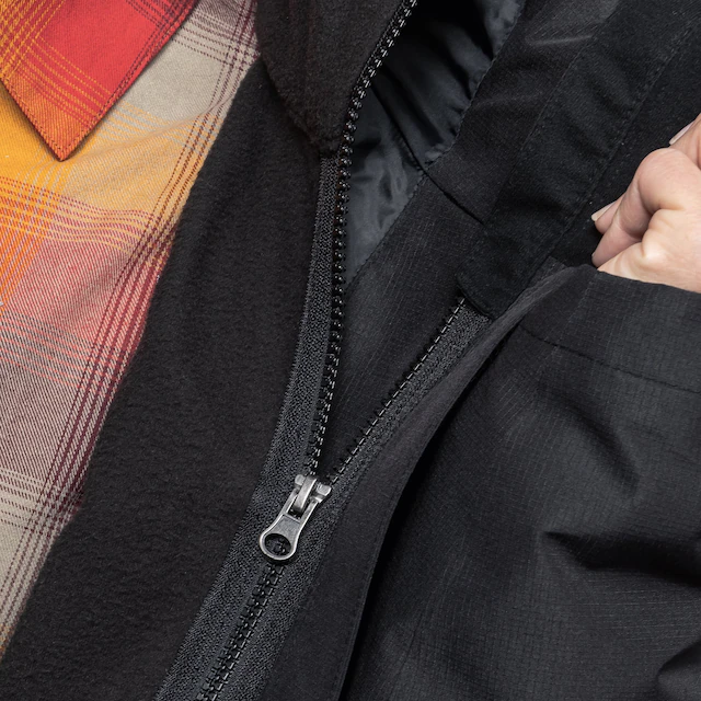 Schöffel 3-in-1-Funktionsjacke »3in1 Jacket Style Okere WMS« Set, 2 Stk. tlg. mit Kapuze mit herauszippbarer Fleecejacke, hochschließendem Kragen, atmungsaktiv
