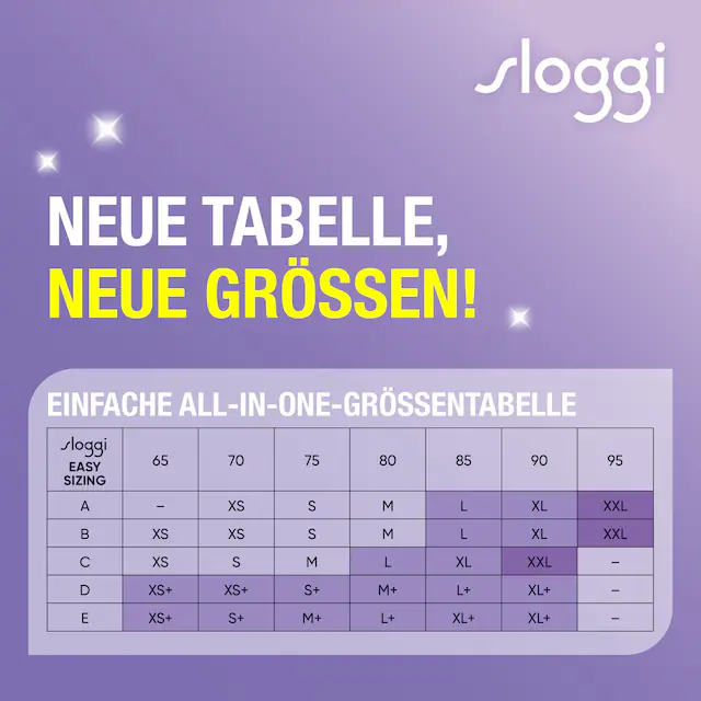 sloggi Bustier »GO Daily Cotton« Glanz-Effekt Details