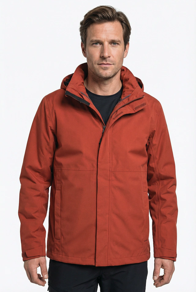 Schöffel Regenjacke »Jacket Gmund M« winddicht, wasserabweisend, atmungsaktiv, Übergangsjacke
