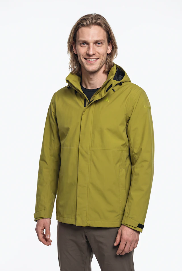 Schöffel Regenjacke »Jacket Gmund M« winddicht, wasserabweisend, atmungsaktiv, Übergangsjacke