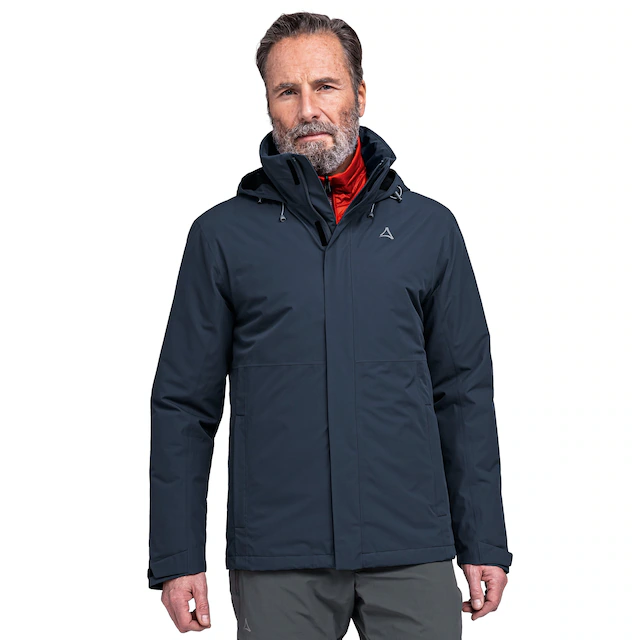 Schöffel Regenjacke »Jacket Gmund M« winddicht, wasserabweisend, atmungsaktiv, Übergangsjacke