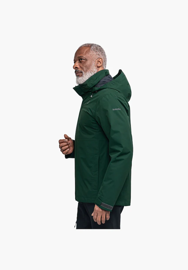 Schöffel Regenjacke »Jacket Gmund M« winddicht, wasserabweisend, atmungsaktiv, Übergangsjacke