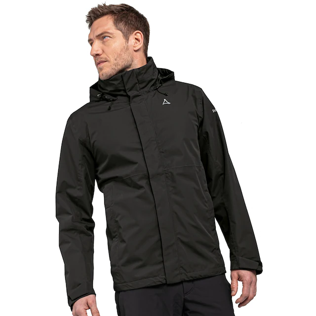 Schöffel Regenjacke »Jacket Gmund M« winddicht, wasserabweisend, atmungsaktiv, Übergangsjacke
