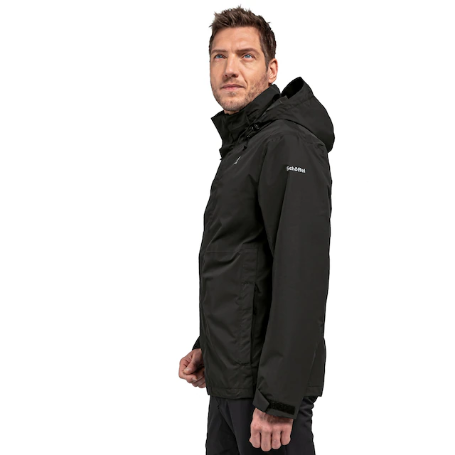 Schöffel Regenjacke »Jacket Gmund M« winddicht, wasserabweisend, atmungsaktiv, Übergangsjacke