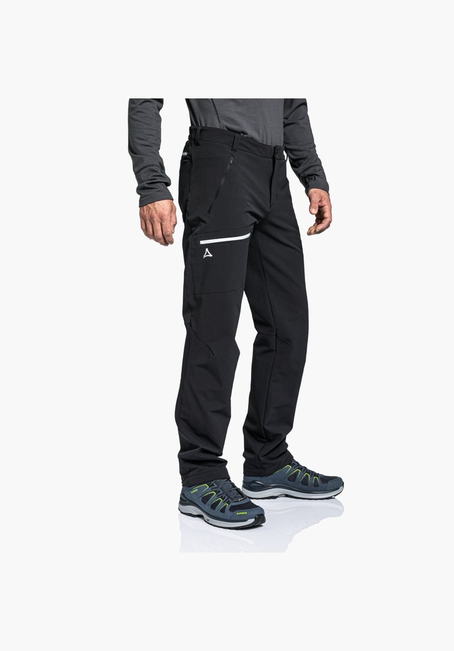 Schöffel Softshellhose »Pants Folkstone Warm M« wasserabweisend, 4-Wege-Stretch, vorgeformte Kniepartie