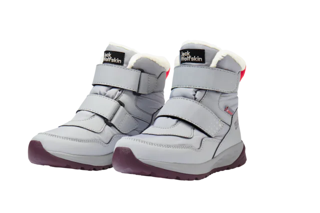 Jack Wolfskin Winterboots »POLAR BEAR-G TEXAPORE MID VC K« Snowboots, Winterstiefel, Winterschuhe, wasserdicht & gefüttert