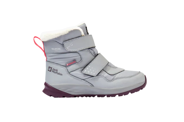 Jack Wolfskin Winterboots »POLAR BEAR-G TEXAPORE MID VC K« Snowboots, Winterstiefel, Winterschuhe, wasserdicht & gefüttert