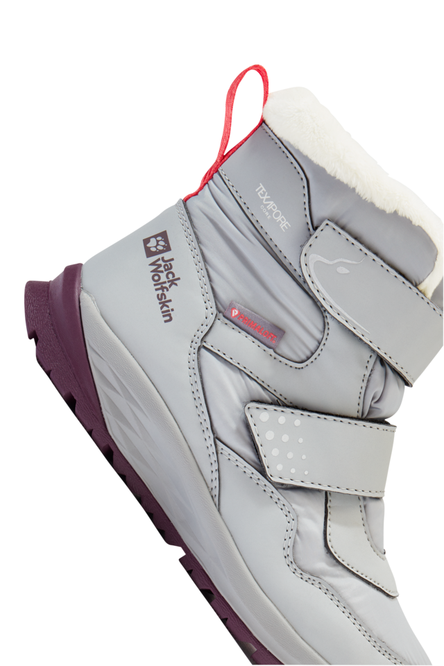 Jack Wolfskin Winterboots »POLAR BEAR-G TEXAPORE MID VC K« Snowboots, Winterstiefel, Winterschuhe, wasserdicht & gefüttert