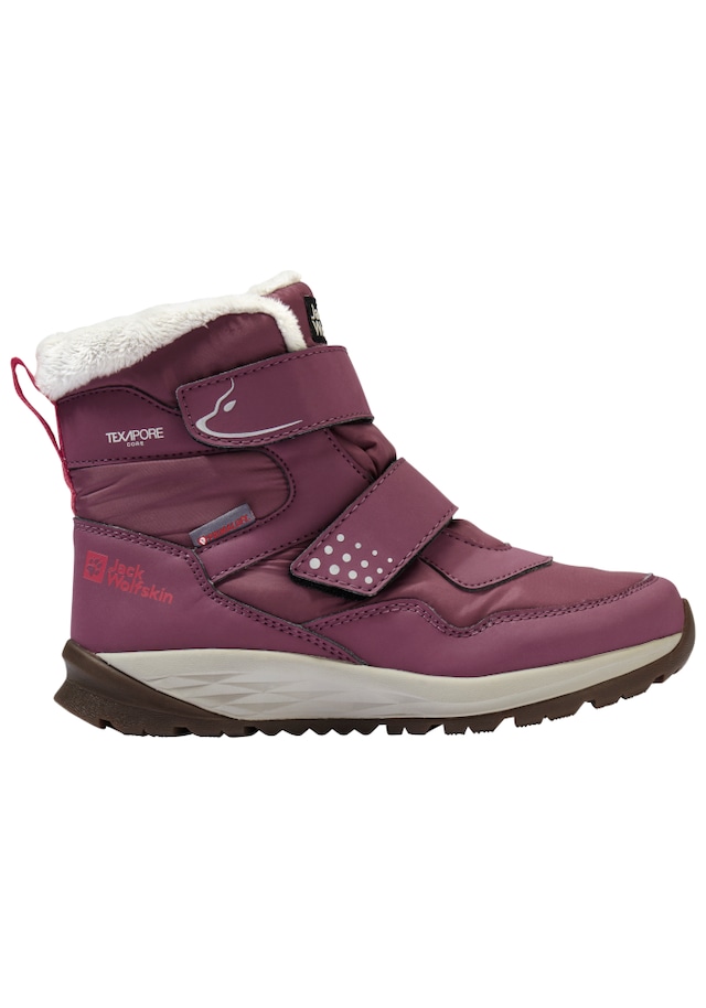 Jack Wolfskin Winterboots »POLAR BEAR-G TEXAPORE MID VC K« Snowboots, Winterstiefel, Winterschuhe, wasserdicht & gefüttert