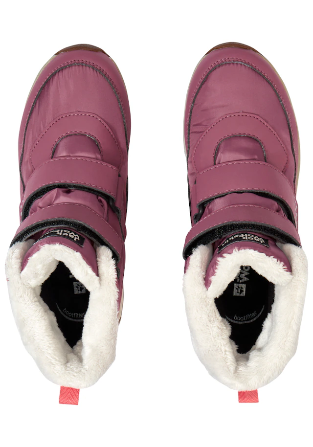 Jack Wolfskin Winterboots »POLAR BEAR-G TEXAPORE MID VC K« Snowboots, Winterstiefel, Winterschuhe, wasserdicht & gefüttert
