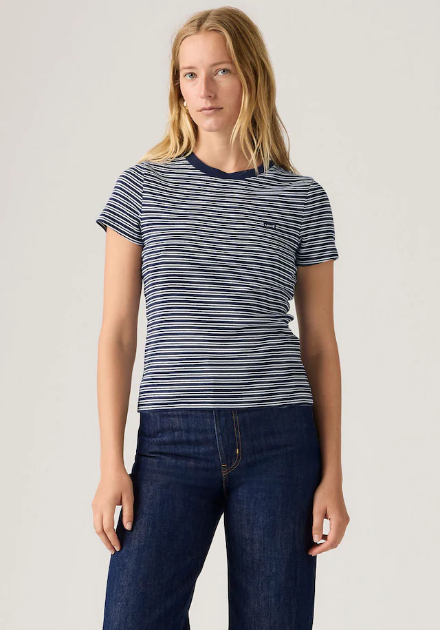 Levi's® Langarmshirt »ESSENTIAL HM LS TEE« mit Logo Stickerei