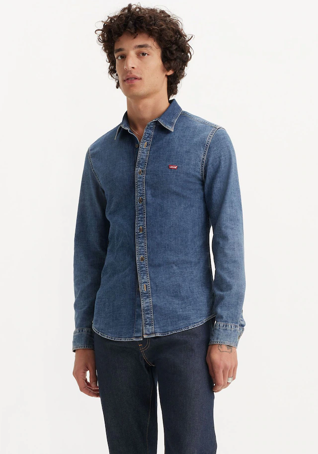 Levi's® Jeanshemd »LS BATTERY HM SHIRT SLIM« aus pflegeleichtem Baumwollmix