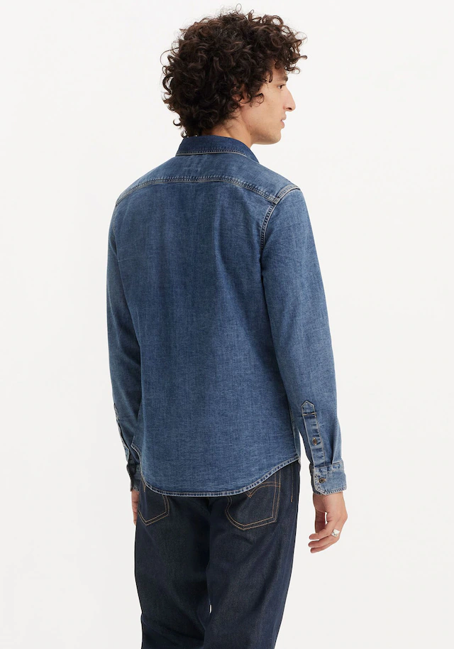 Levi's® Jeanshemd »LS BATTERY HM SHIRT SLIM« aus pflegeleichtem Baumwollmix