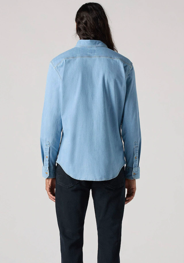 Levi's® Jeanshemd »LS BATTERY HM SHIRT SLIM« aus pflegeleichtem Baumwollmix