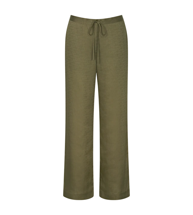 Triumph Homewearhose »Silky Sensuality Trousers« mit Monogram-Jaquard