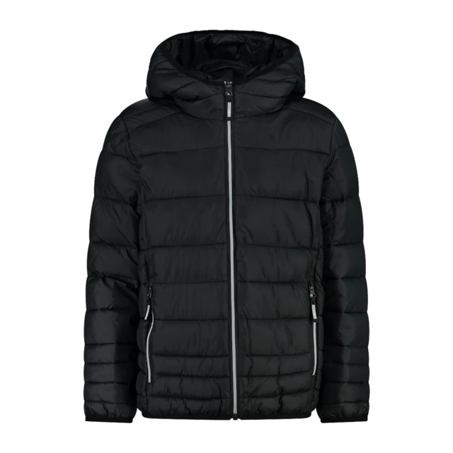 CMP Steppjacke »KID JACKET FIX HOOD« mit Kapuze mit Kapuze, winddicht, wasserabweisend, aus Polyester