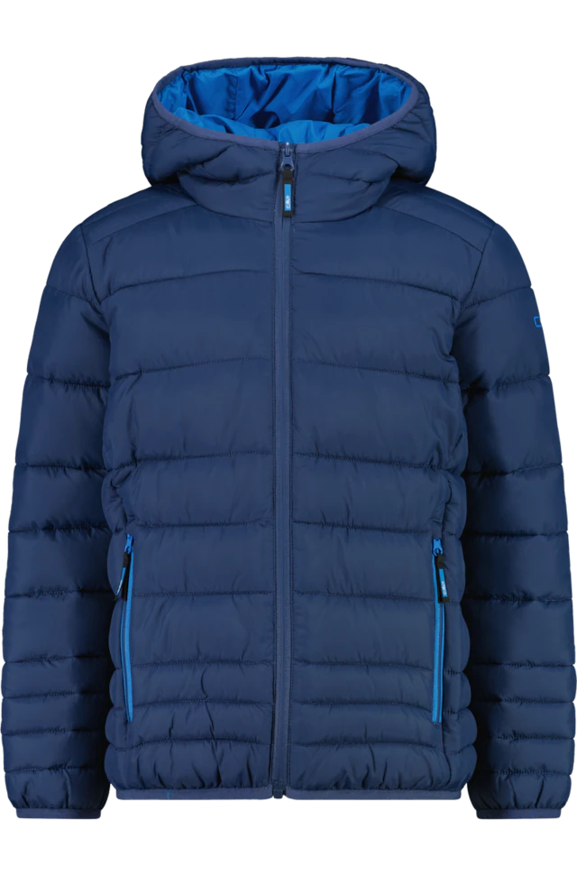CMP Steppjacke »KID JACKET FIX HOOD« mit Kapuze mit Kapuze, winddicht, wasserabweisend, aus Polyester