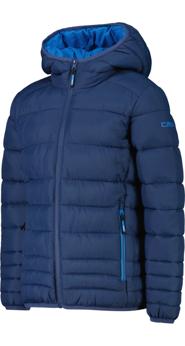 CMP Steppjacke »KID JACKET FIX HOOD« mit Kapuze mit Kapuze, winddicht, wasserabweisend, aus Polyester