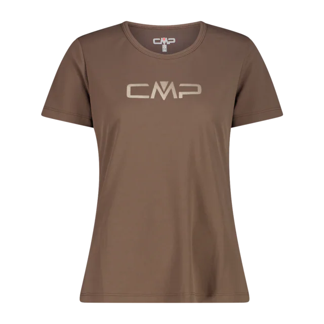 CMP Funktionsshirt »WOMAN CO T-SHIRT« für Erwachsene, mit sportlichem Stil, Kurzarm, gerader Abschluss