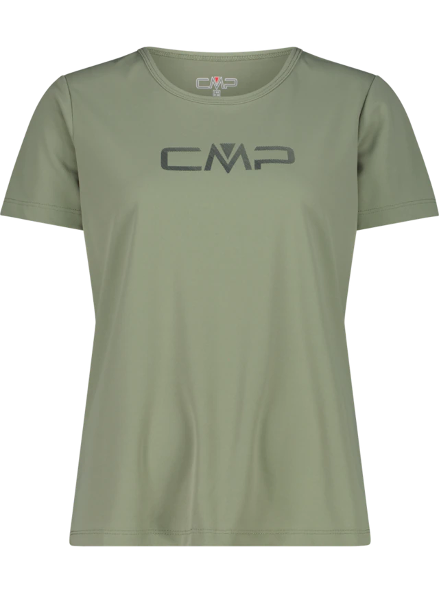 CMP Funktionsshirt »WOMAN CO T-SHIRT« für Erwachsene, mit sportlichem Stil, Kurzarm, gerader Abschluss