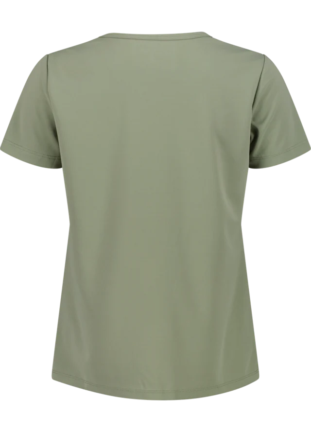 CMP Funktionsshirt »WOMAN CO T-SHIRT« für Erwachsene, mit sportlichem Stil, Kurzarm, gerader Abschluss